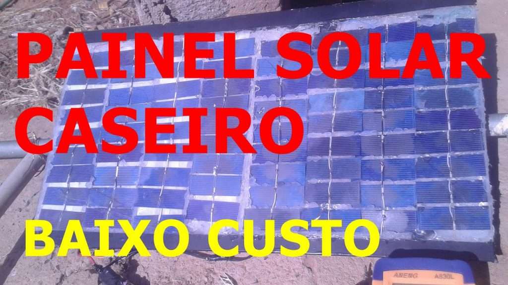 PAINEL SOLAR CASEIRO BARATISSISMO