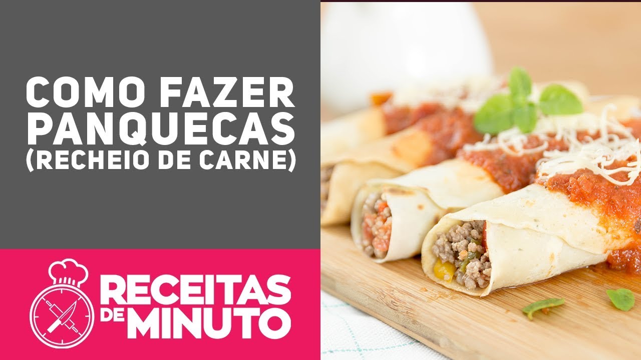 Como Fazer Panqueca Massa Básica E Recheio Receitas De Minuto 329