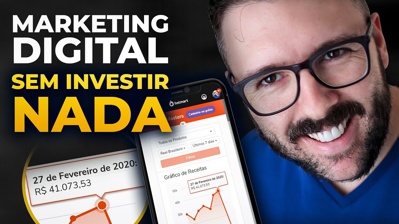 Dinheiro No Marketing Digital SEM INVESTIR NADA O Passo A Passo Que