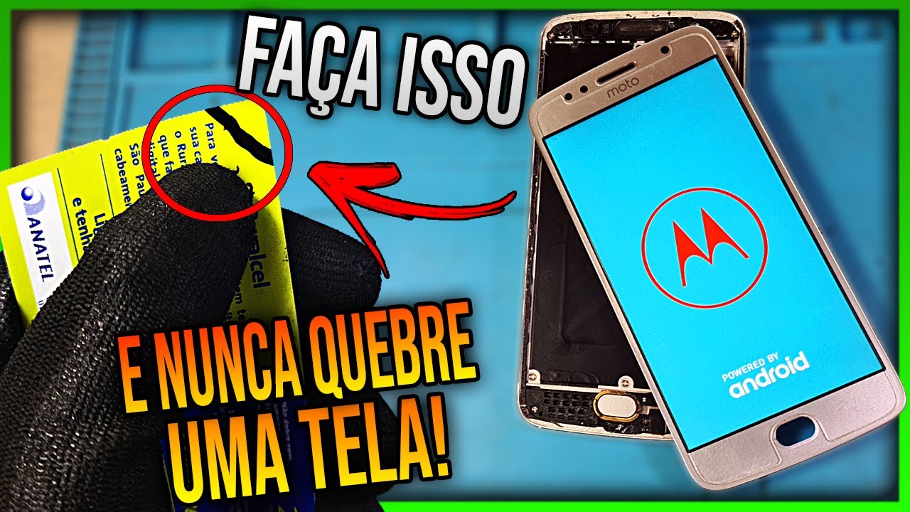 Como Remover A Tela De Qualquer Celular Sem Quebrar! (Aulão Completo E ...