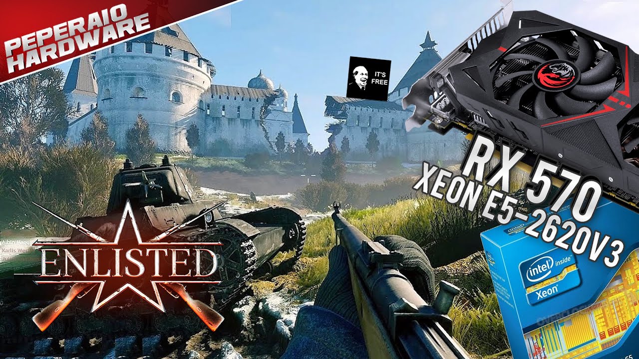 Teste Enlisted O Battlefield Gr Tis O Kit Xeon E V Rx