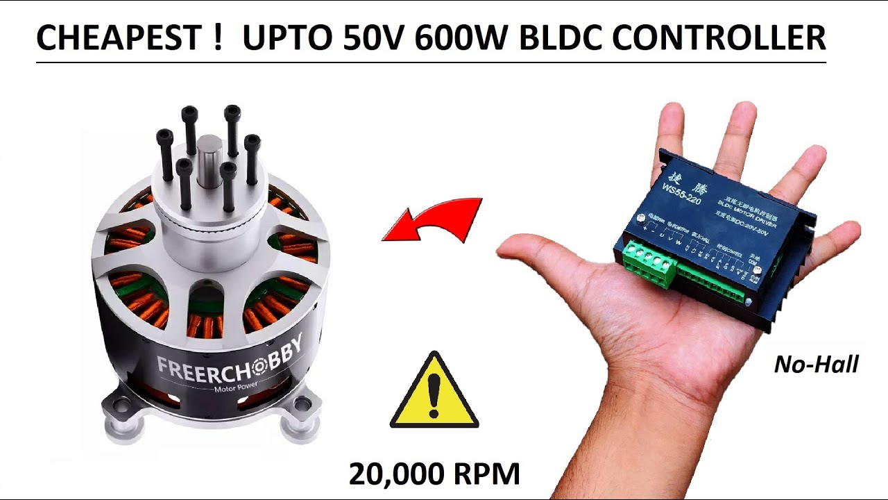 Woohoo Controlador De Motor Cc Sem Escova De Watts Bldc At