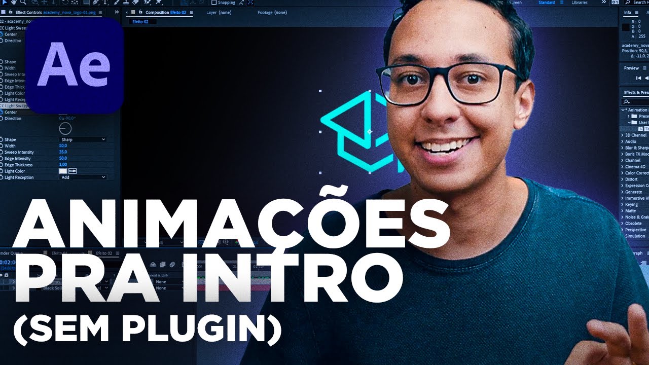 Efeitos Pra Qualquer Intro No After Effects Sem Plugins Axtudo