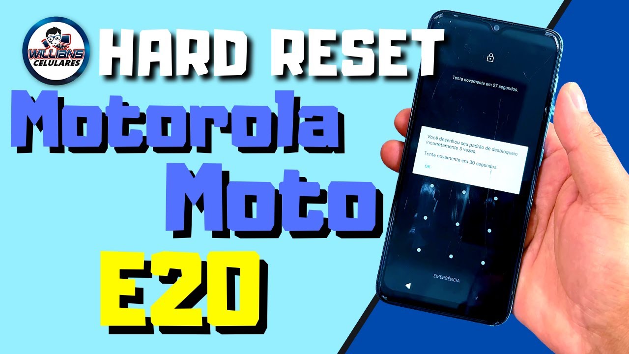 Hard Reset Moto E Como Formatar Desbloquear E Restaurar Axtudo