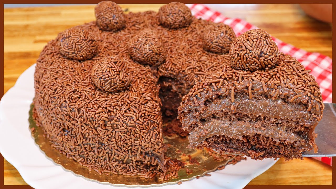 Bolo De Brigadeiro Gelado A Sobremesa Mais Irresistível Que Você Já